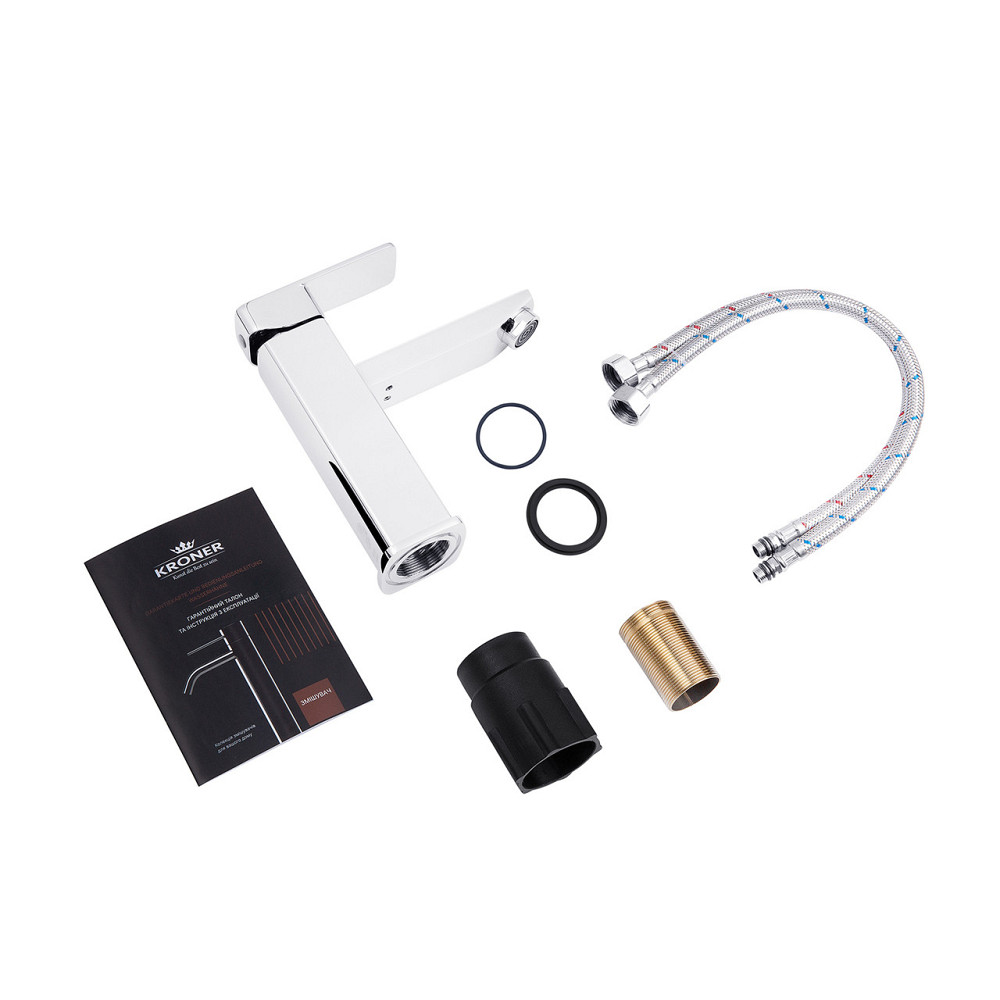 Змішувач для раковини Kroner KRM Ems - C010 Київ - фото 7