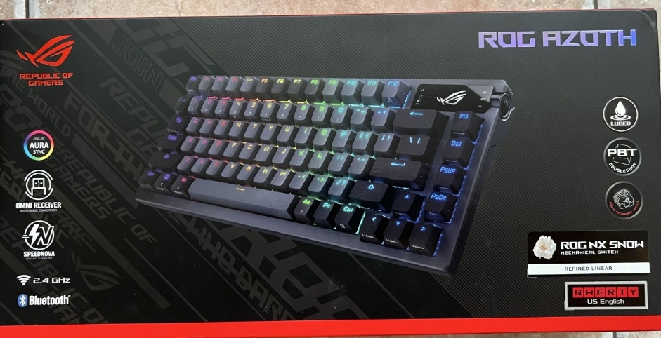 Asus Rog Azoth 75% NX SNOW. Київ - фото 2