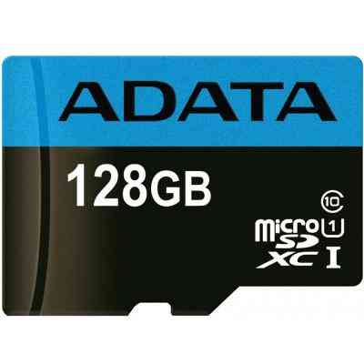 Карта памяти ADATA 128GB microSD class 10 UHS-I A1 Premier (AUSDX128GUICL10A1-RA1) Винница