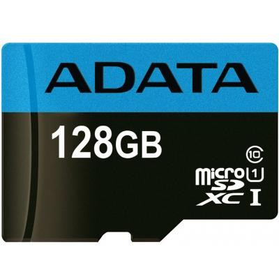 Карта памяти ADATA 128GB microSD class 10 UHS-I A1 Premier (AUSDX128GUICL10A1-RA1) Винница - изображение 2