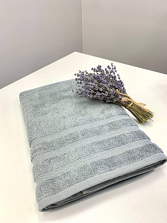 Полотенце махровое Ideal Textile Косичка однотонное плотность 500 г/м2 100х150 см (56860742) Сірий 1 Черновцы - изображение 7