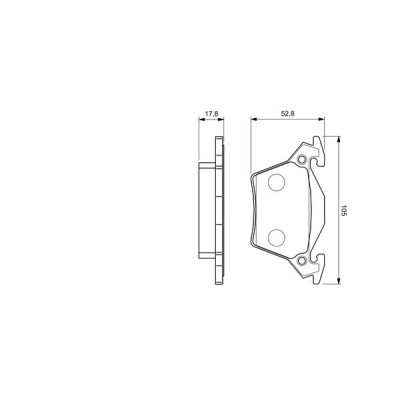 Тормозные колодки Bosch 0 986 460 002 Винница - изображение 5