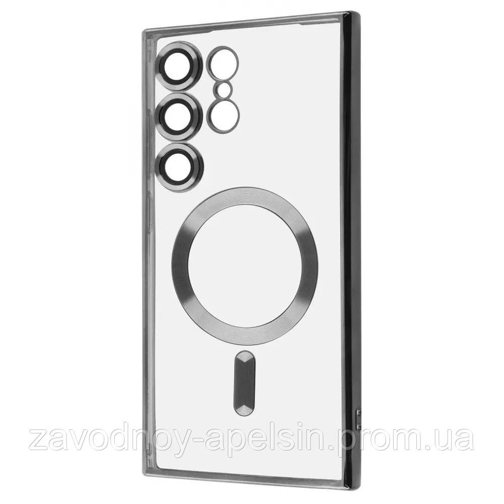 Samsung S24 Ultra S928 Чохол магнітний Захист камери (срібло) Одеса - фото 1