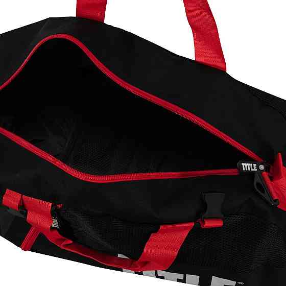 Спортивна сумка TITLE Boxing Champion Sport Bag/Backpack Black/Red Каменское
