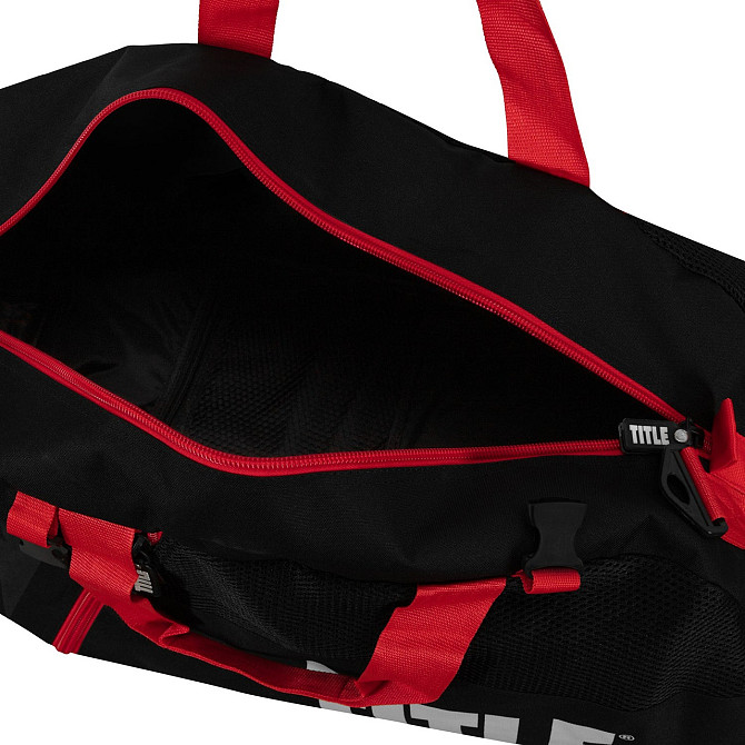 Спортивна сумка TITLE Boxing Champion Sport Bag/Backpack Black/Red Кам'янське - фото 6