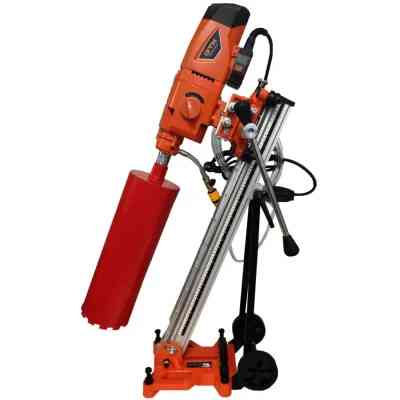 Свердлильний верстат GTM бурильна установка DK-250/2 4,8 кВт 500об/хв зі стійкою та нахилом 45° (DK-250/2/45) Вінниця