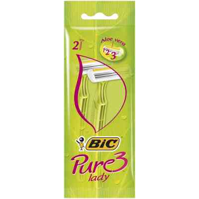Бритва Bic Pure 3 Lady 2 шт. (3086123221642) Винница