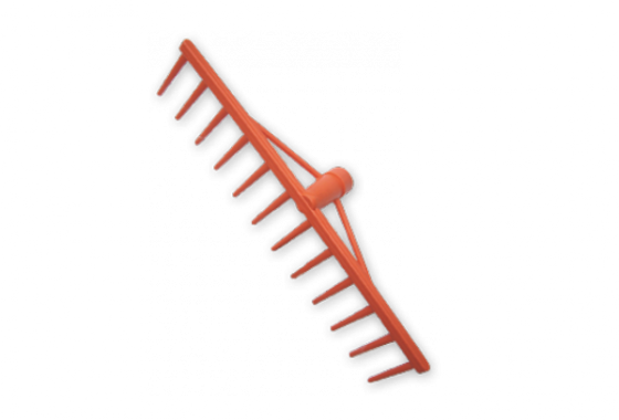 Граблі традиційні для сіна ПВХ - 12 зубців, без держака, KTG112 Київ