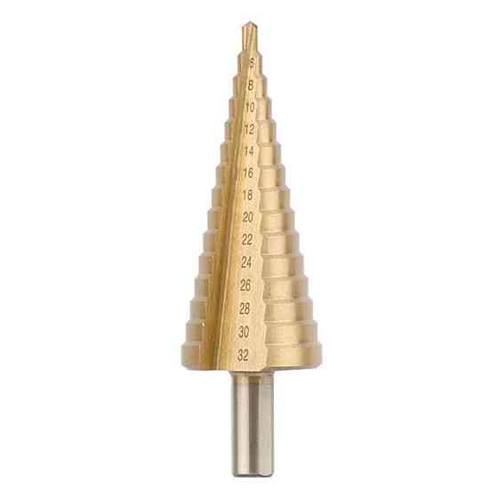 Сверло ступенчатое по металлу 4-32 мм Мукачево