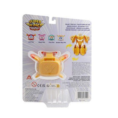 Трансформер Super Wings Transforming Super Pet Золотий Хлопчик улюбленець (Golden Boy pet) (EU770644) Вінниця - фото 8