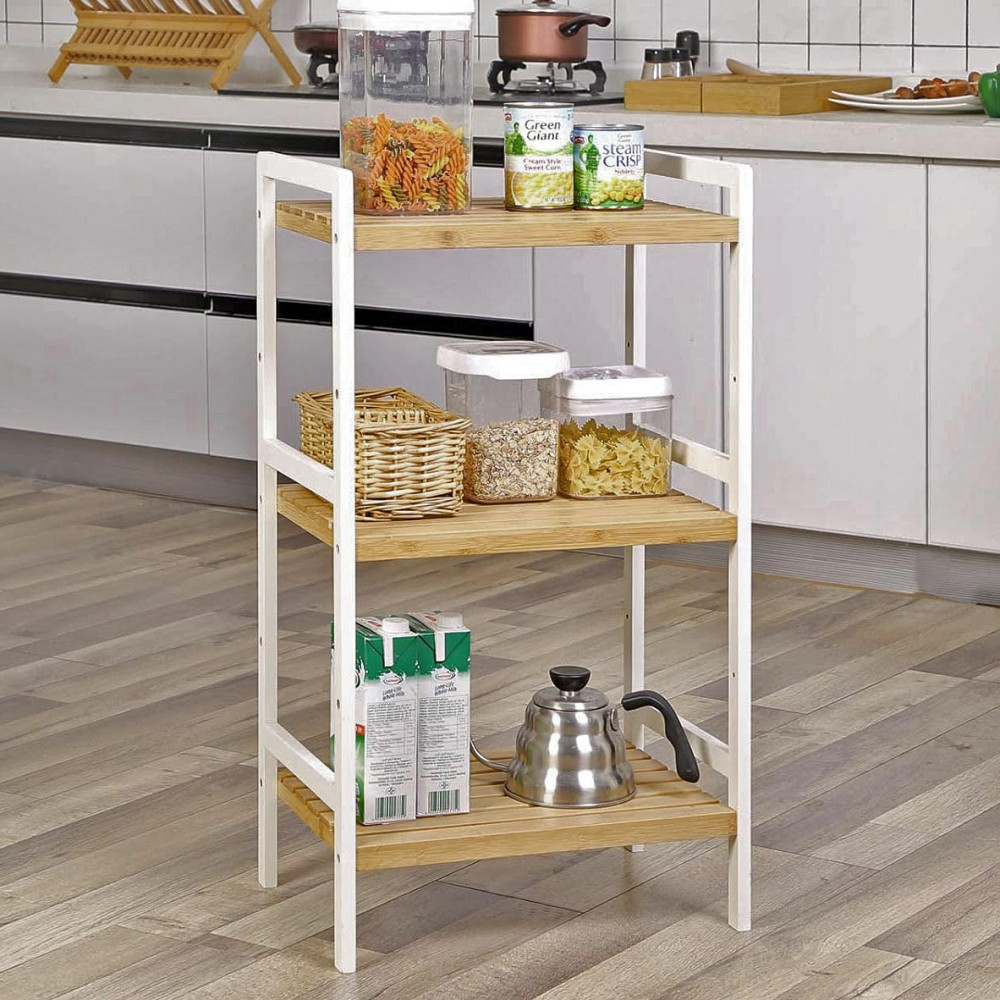 Стелаж кухонний "Сенмар 3" зефір-сієна Миколаїв - фото 1