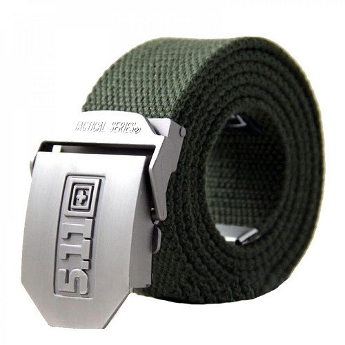 Ремінь тактичний військовий Зелений 5.11 (1250x38мм) Дніпро - фото 1