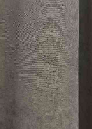 Шторна тканина мікровелюр Petek YL колір сіро-коричневий 1710ш Київ