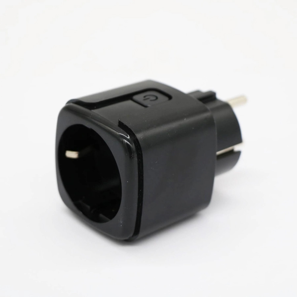 Розумна розетка WiFi з лічильником електроенергії 20А, Tuya Smart 4400Вт, Чорна / Розетка для моніторингу енергії Київ - фото 4