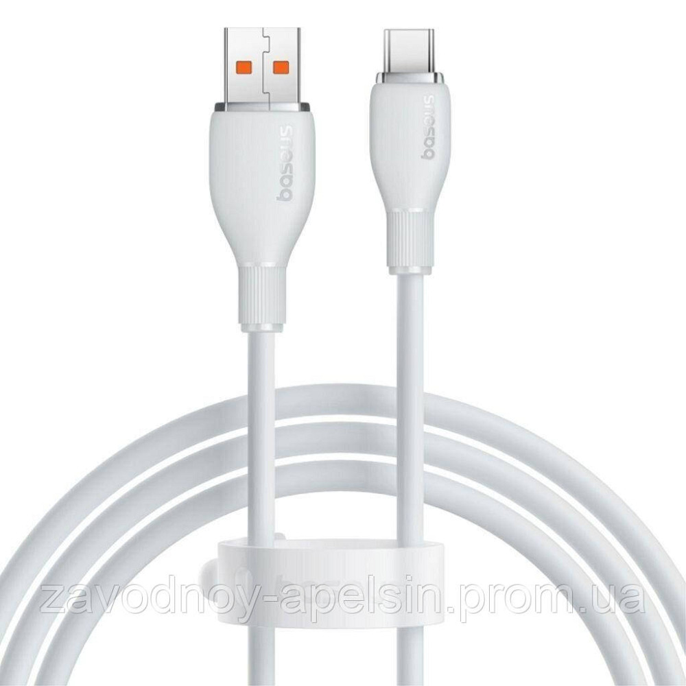 USB-кабель силіконовий lightning 20W 2m (baseus) Одеса - фото 1