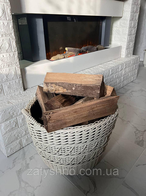 Кошик для дров плетений з ротанга Київ - фото 6