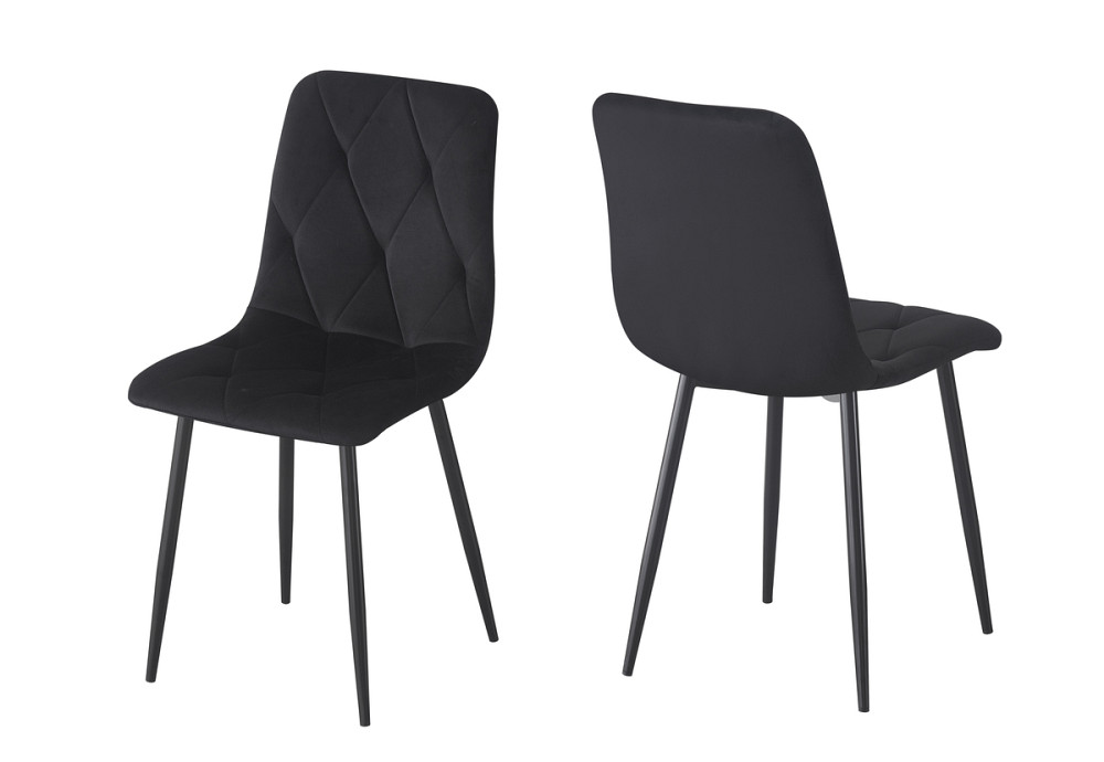 Стілець Меморі, чорний/ велюр чорний Киев - изображение 3