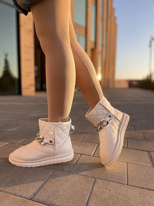 Lonza Угги жіночі LONZA бежеві натуральна шкіра висота 13 см розмір 41 (218-28F 4889) Коломия - фото 2