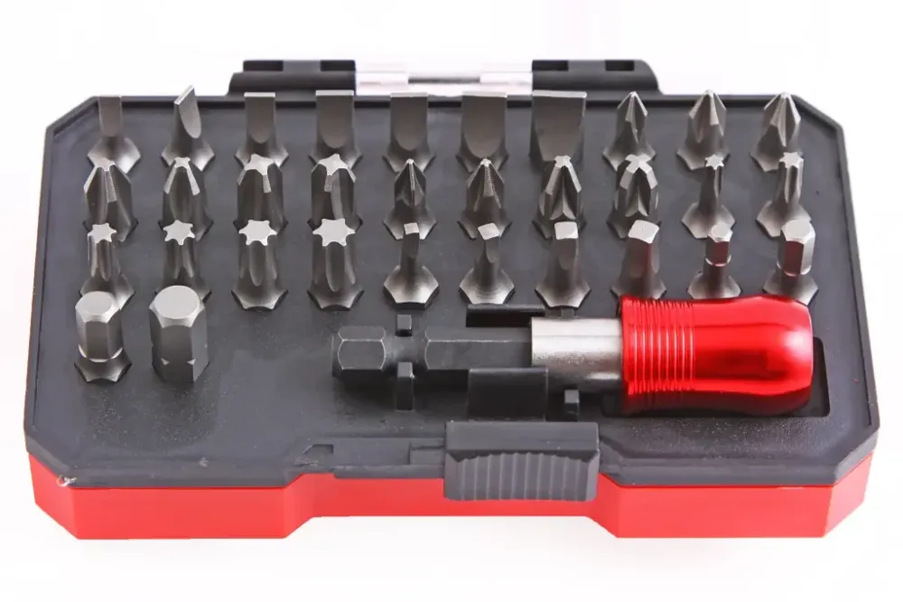 Набор насадок 33 ед. с держателем под шуруповерт Intertool в кейсе (набор бит) Винница - изображение 2