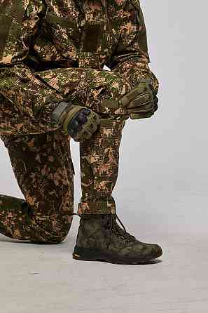 Чоловічі військові літні штани старий хижак з тканини ріп стоп , польові  з затяжками під колінами Львів