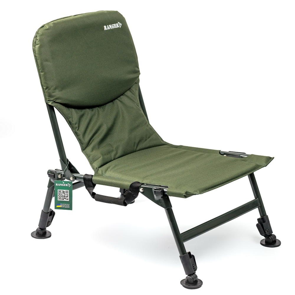Коропове крісло складане туристичне Ranger Fisherman Light (RA2224) стілець для риболовлі Київ - фото 1