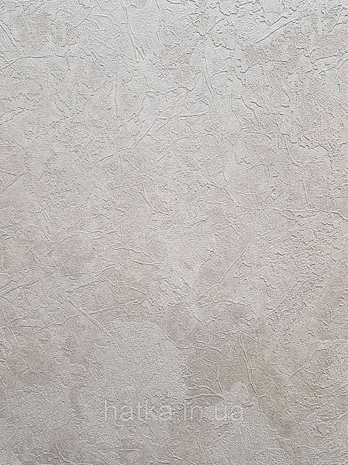 Шпалери вінілові на флізеліні гарячого тиснення DU&KA 1.06х10 вензель основа під штукатурку сірі коричневі Київ - фото 2