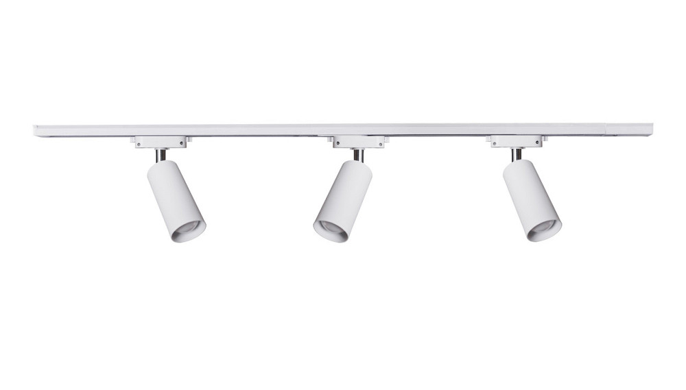 Светильник трековый цилиндр 3-Е27 на шинопроводе 1м Tube NT 1105-3 WH Киев - изображение 1