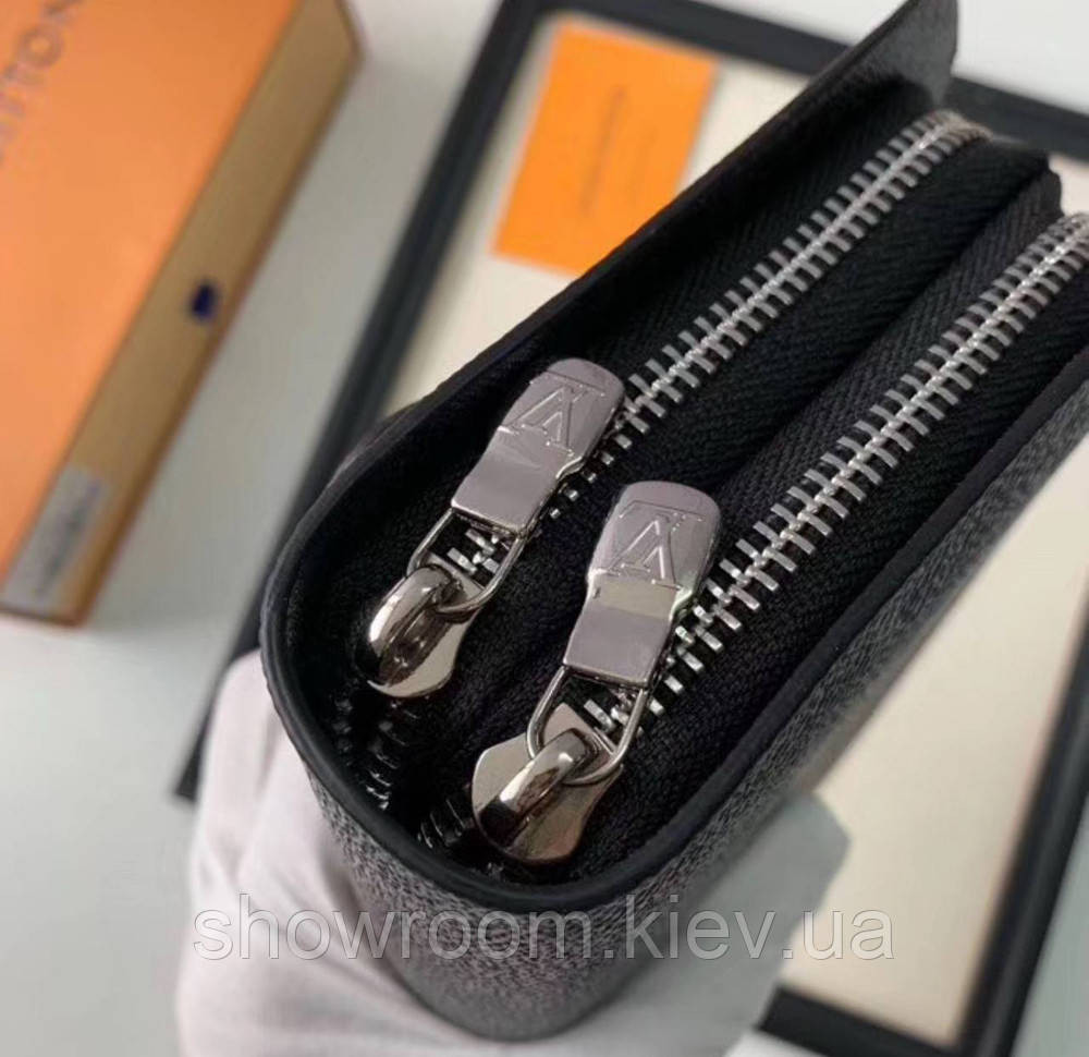 Мужской брендовый клатч барсетка LV (2012) grey Киев - изображение 3