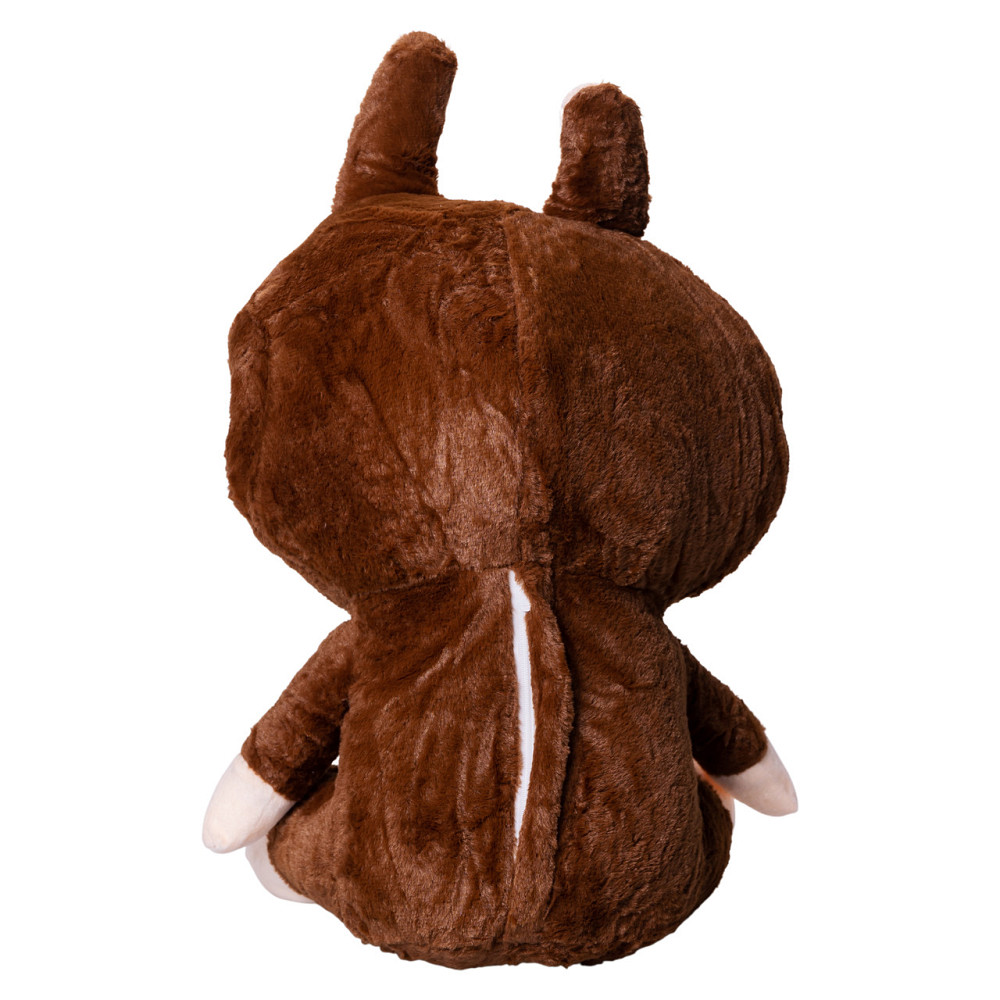 М'яка іграшка-плед, подушка 3 в 1 Лабубу 50 см Коричневий ТМ COLORFUL HOME LAB2BR Коломия - фото 5