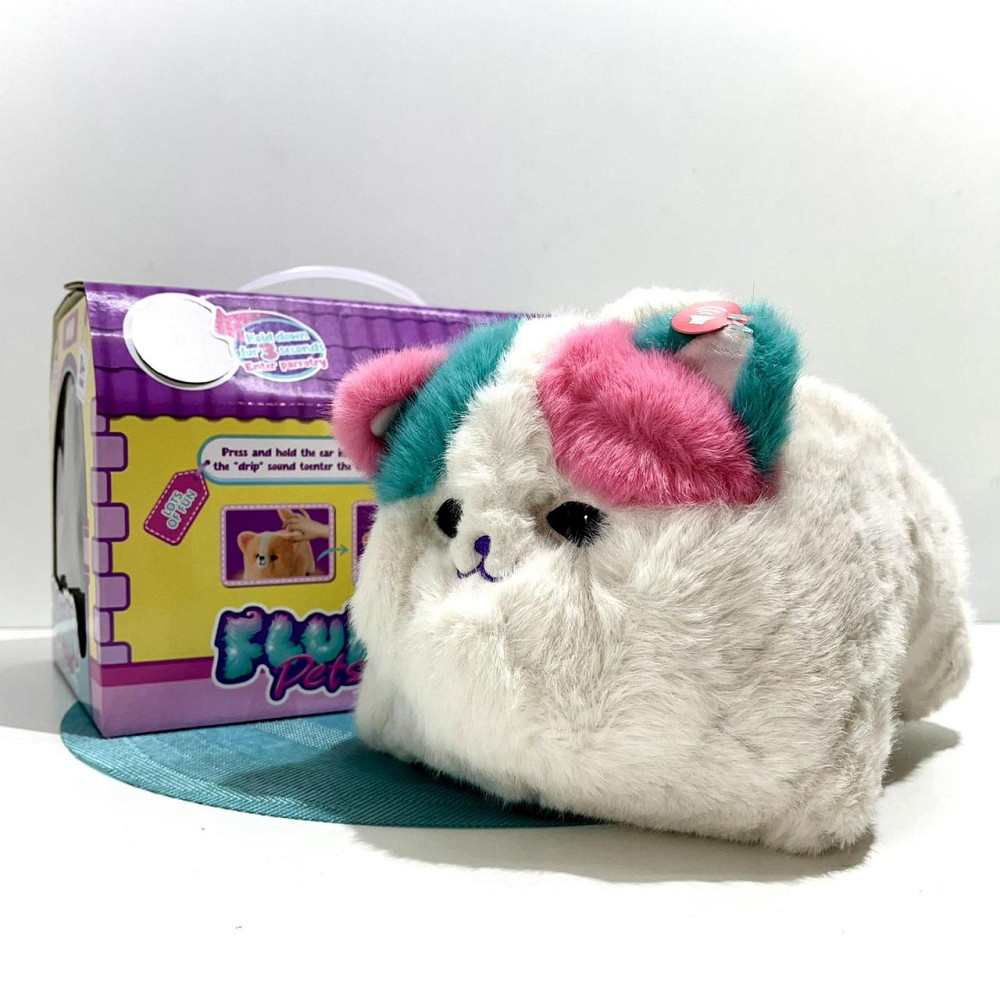 Собачка інтерактивна рухає хвостом моргає очима запис голосу Білий (M 17049) Чернигов - изображение 3