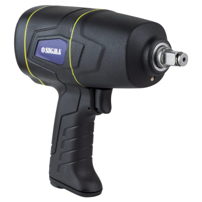 Гайковерт Sigma Profi 1/2" 850Нм 7000об/мин 142л/мин 8бар (6712071) Винница - изображение 9