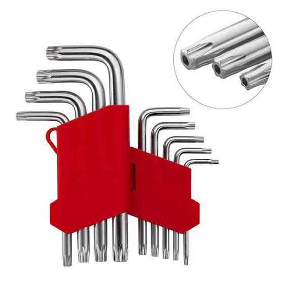 Набір ключів TORX Т10-Т40 (7шт) НТ-0712 Харків