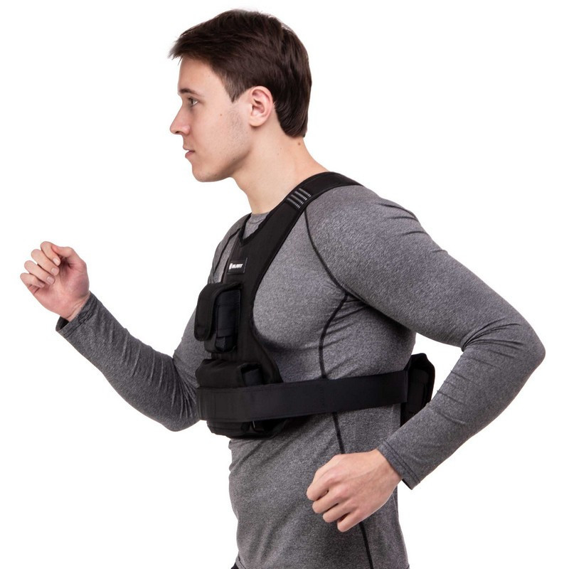 Жилет обважнювач із регулюванням ваги 10 кг Zelart 7812-10 Київ - фото 8