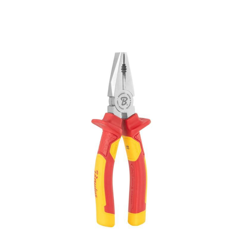 Универсальные плоскогубцы ELECTRIC, 165 мм, 1кВ VDE, DIY-PL1010/6 Киев - изображение 1