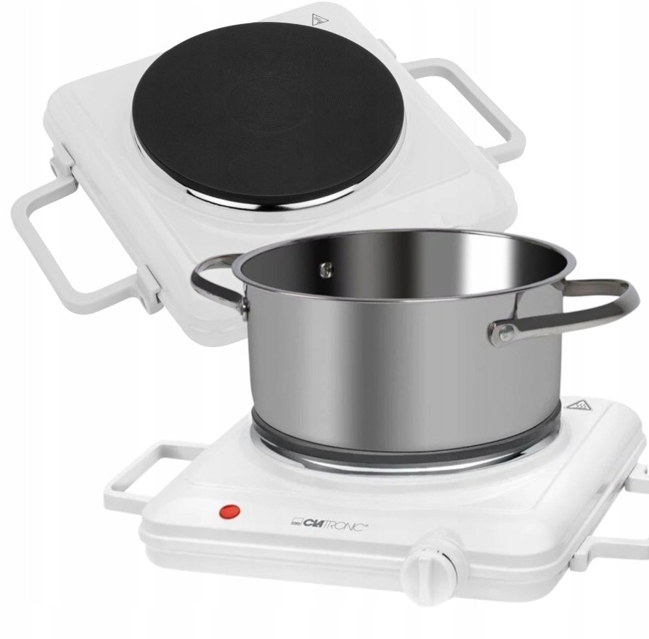 Електрична Плита діаметром 18 см із термостатом Clatronic EKP (3582) Потужність 1500 Вт Нововолинськ - фото 1