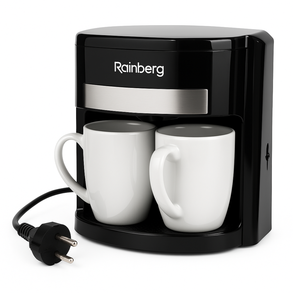 Бытовая электрическая кофеварка для дома Rainberg, Кофеварка для дома Машина заваривания кофе UX-67 Львов - изображение 15