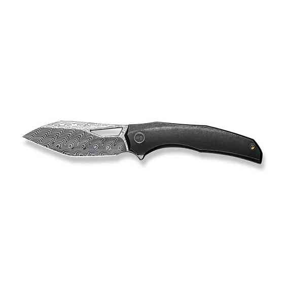 Ніж складаний туристичний WE Knife Ignio Mystery Box Ignio Mystery Box, (8.39 см) Damasteel (Hakkapella) / 6AL4V Titanium чорний Київ