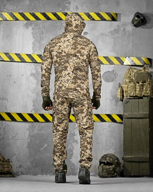 Літній еластичний тактичний костюм fragment 3в1 піксель ДЛ6475 Одеса - фото 6