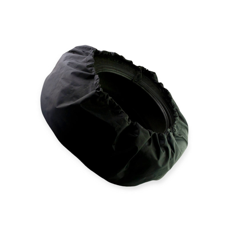 Чохол колеса r 15"-16" d-68 (шкір.заст., без накатки, чорний) запасного Мукачево - фото 1