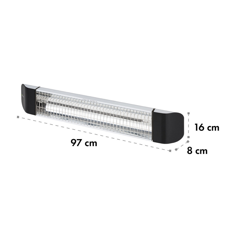 Інфрачервоний нагрівач Smartwave Carbon Tube 2400 W Wi-Fi App Control White (Німеччина, читати опис) Рівне - фото 9