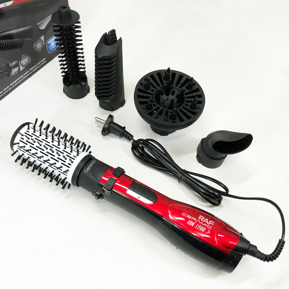 Фены стайлеры для волос, Профессиональный компактный фен, Расческа-выпрямитель для волос фен-щетка YS-26 Львов - изображение 18