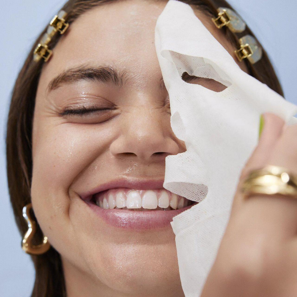 Маска с экстрактами фруктов и гиалуроновой кислотой - Тканевые маски для лица, MYRTILLE Славянск - изображение 2