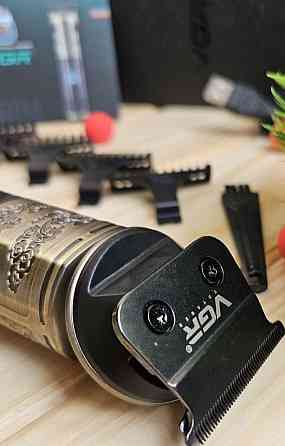 Тример для стриження VGR V-296, 4 насадки, LED display Київ