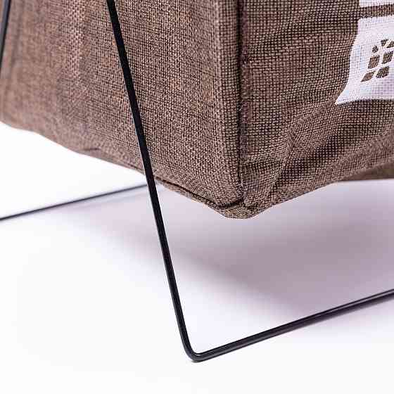 Yiwu Кошик для білизни на підставці 36×32×52 (см) м'який Коричневий HP-41-11HAKI Київ