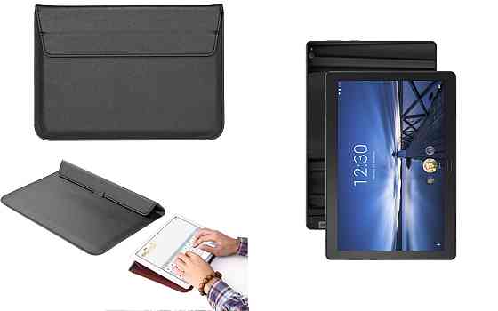 Чохол-конверт VitoCase для Lenovo Tab P10 TB-X705F, з функцією підставки для планшета Чорний Київ