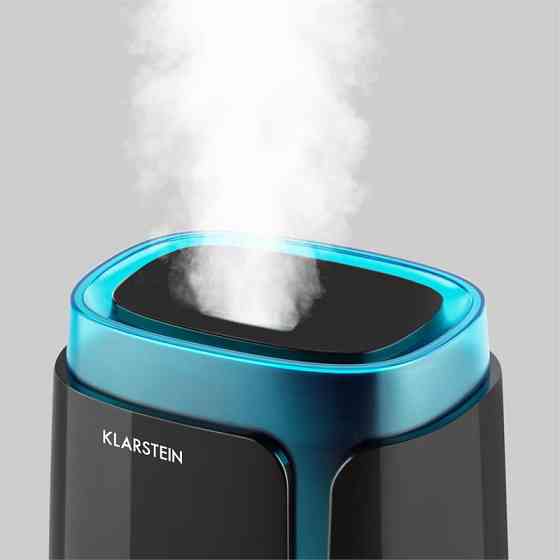 Увлажнитель воздуха Stavanger ароматическая функция ультразвук 3,5 л черный/бирюзовый черный (Германия, читать Ровно