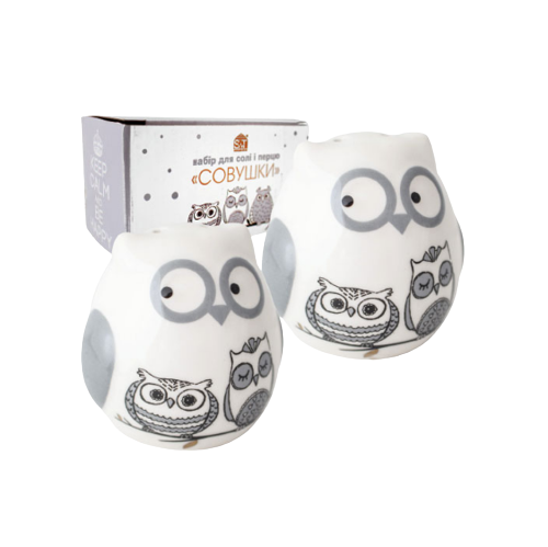 Набір для спецій Совушки 6*6см S&T 6041-18 Житомир - изображение 1