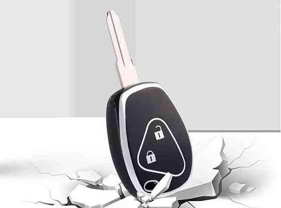 Захисний чохол для автомобільного ключа Renault Чорний Смела