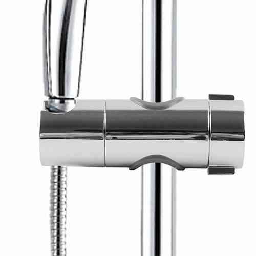 Держатель для душевой лейки с регулировкой угла наклона на штангу стойку Киев