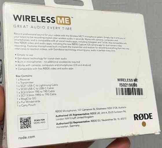 Мікрофон Rode Wireless Київ